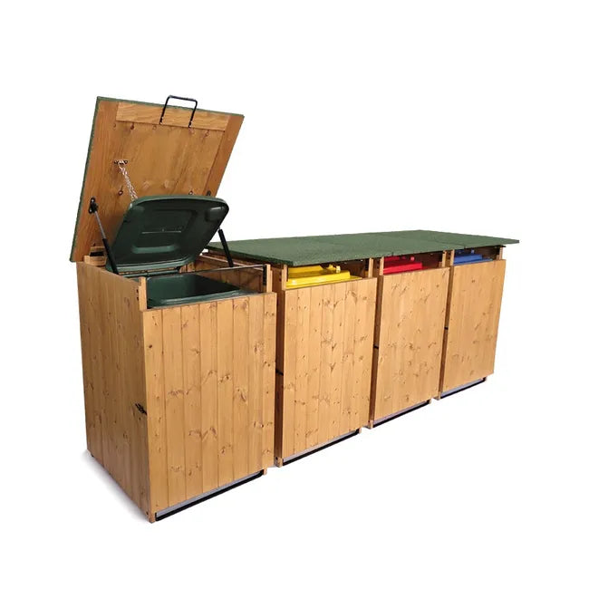 Cache Poubelle en Bois