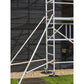 Échafaudage télescopique 7,80m Aluminium - démontable Échafaudage mobile